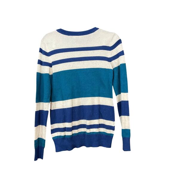 Jason Wu Sweater Women XXS Blue Stripes NWOT - Picture 4 of 4
